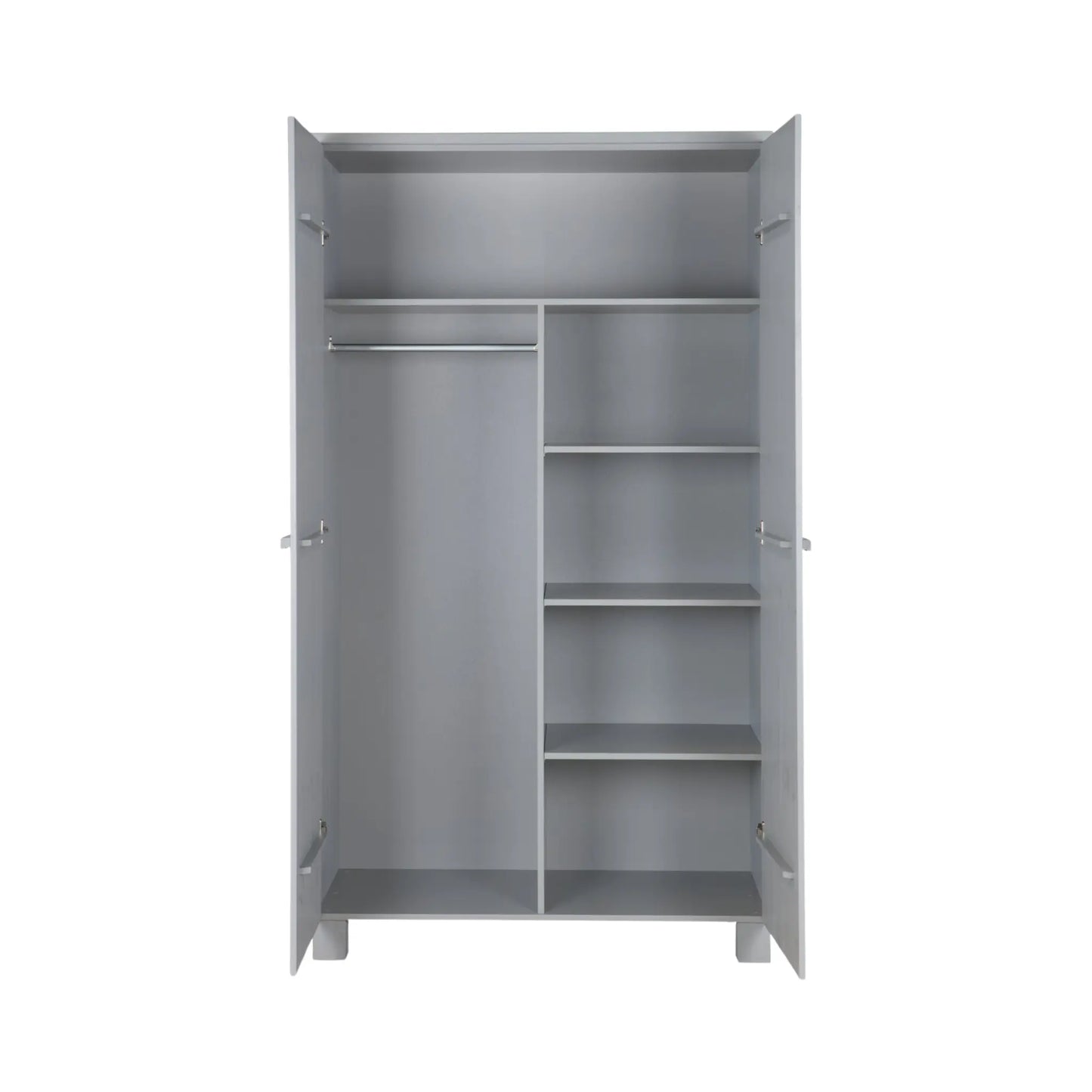 WOOOD Dennis Garderob Furu, Concrete Grey