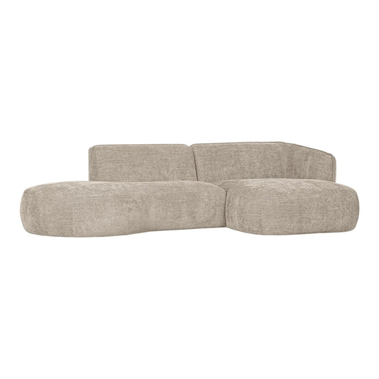 WOOOD Polly Chaise Soffa Höger, Sand
