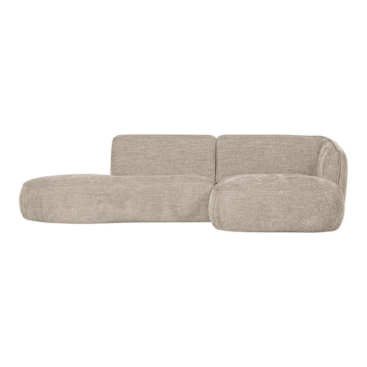 WOOOD Polly Chaise Soffa Höger, Sand