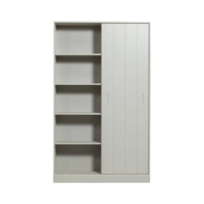 WOOOD Mila Skjutdörrsskåp, Dust Grey
