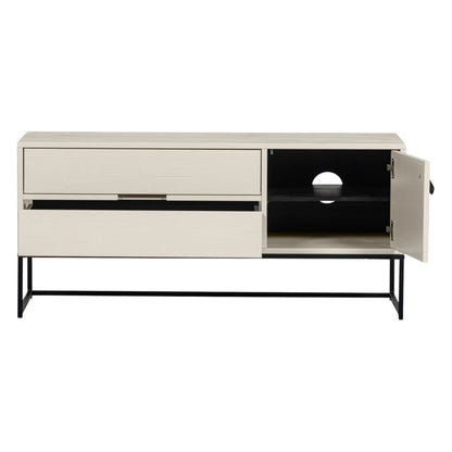 WOOOD Silas Tv-Bänk 120cm Furu, Dust