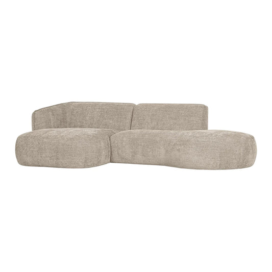 WOOOD Polly Chaise Soffa Vänster, Sand