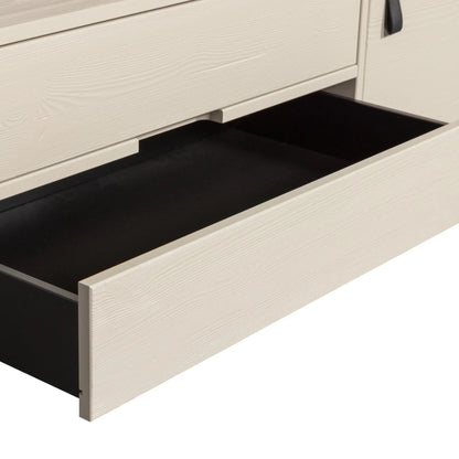 WOOOD Silas Tv-Bänk 120cm Furu, Dust