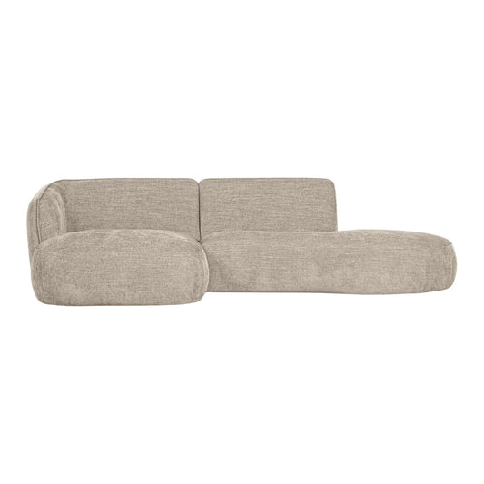 WOOOD Polly Chaise Soffa Vänster, Sand