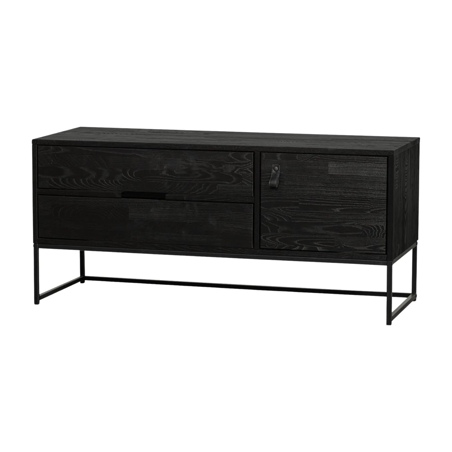 WOOOD Silas Tv-Bänk 120cm, Blacknight