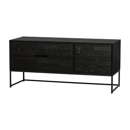 WOOOD Silas Tv-Bänk 120cm, Blacknight