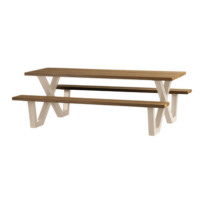 WOOOD Tablo Garden Trädgårdsbord I Metall, Natur