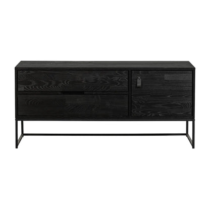 WOOOD Silas Tv-Bänk 120cm, Blacknight