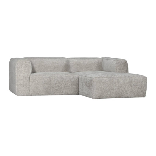 WOOOD Bean Schäslongsoffa Höger Chunky, Melange Natural