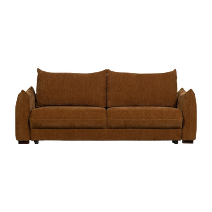 WOOOD Jonne 3-Sits Bäddsoffa Chenille, Brown