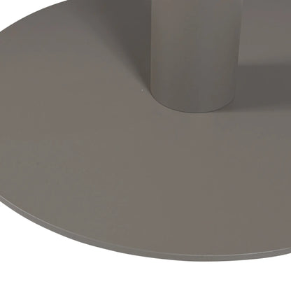 WOOOD Vela Trädgårdsbord Runt Aluminium/ Trä, Natural/Sand