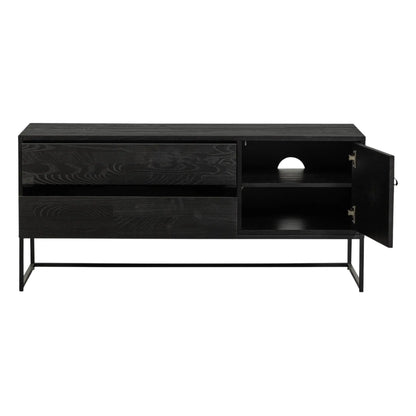 WOOOD Silas Tv-Bänk 120cm, Blacknight