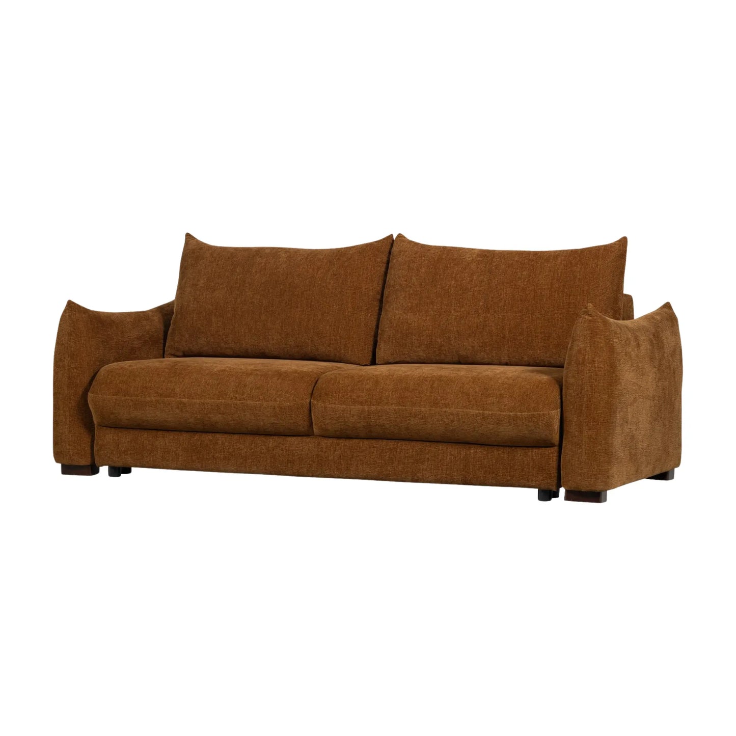 WOOOD Jonne 3-Sits Bäddsoffa Chenille, Brown