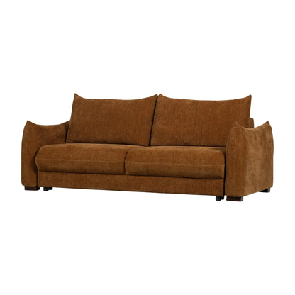 WOOOD Jonne 3-Sits Bäddsoffa Chenille, Brown