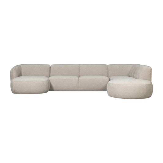WOOOD Polly Soffa U-Shape Höger, Sand
