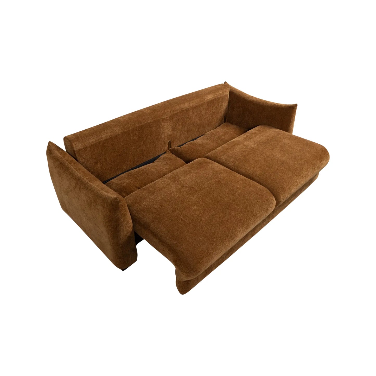 WOOOD Jonne 3-Sits Bäddsoffa Chenille, Brown