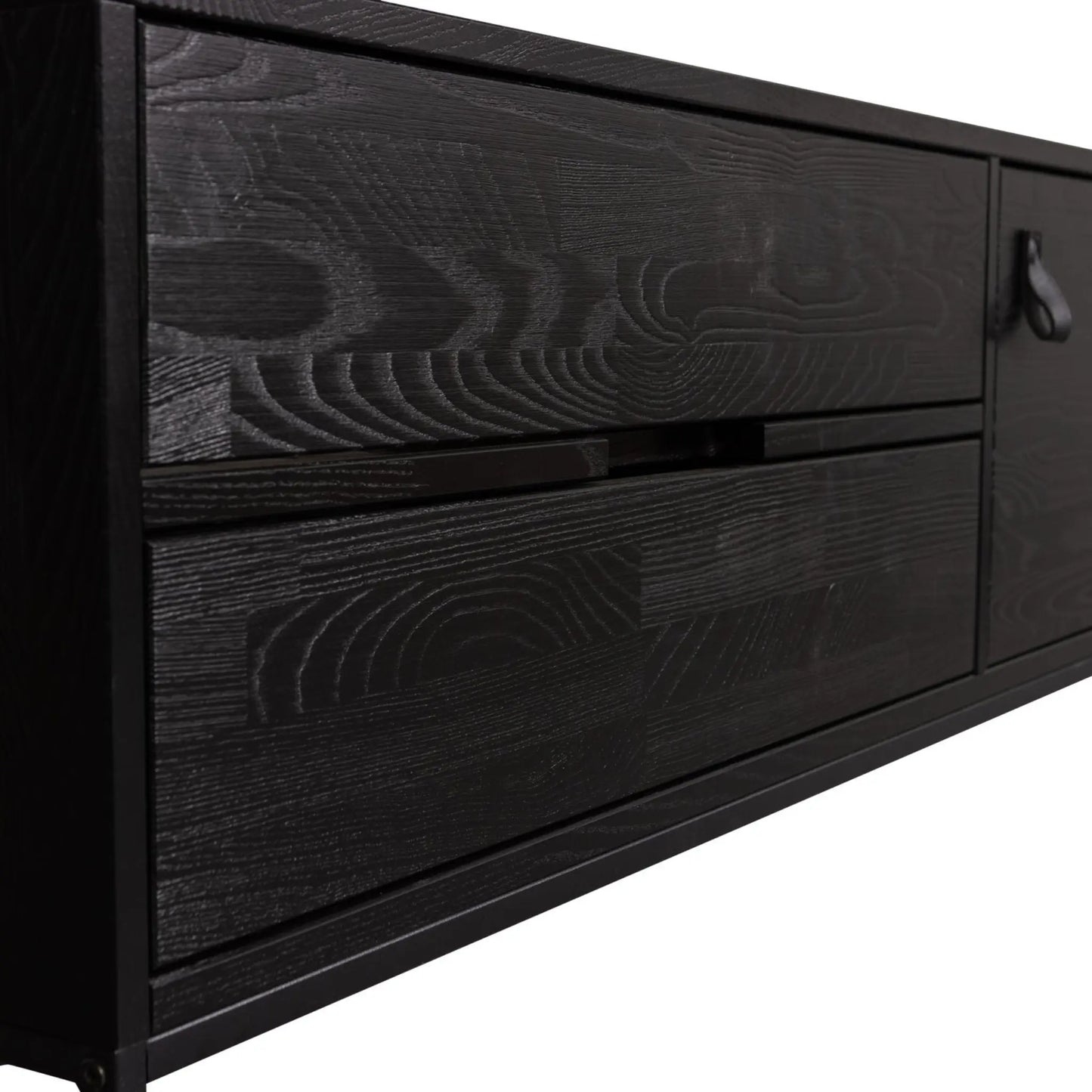 WOOOD Silas Tv-Bänk 120cm, Blacknight