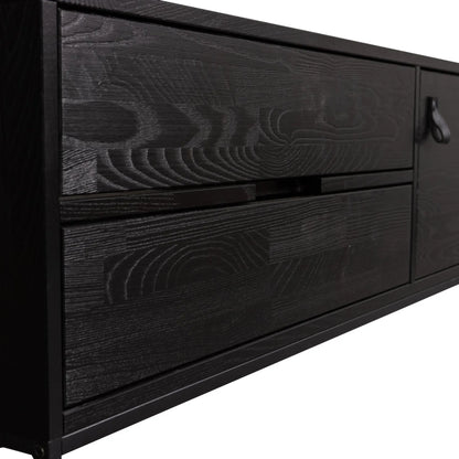 WOOOD Silas Tv-Bänk 120cm, Blacknight