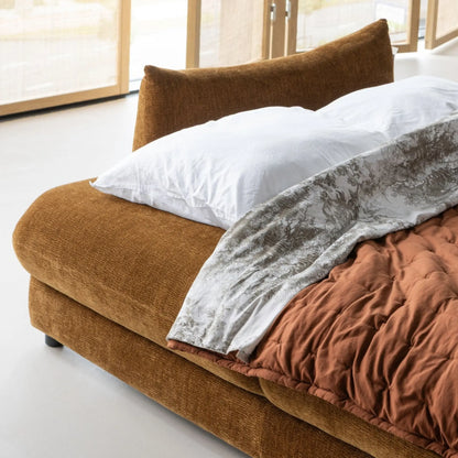 WOOOD Jonne 3-Sits Bäddsoffa Chenille, Brown
