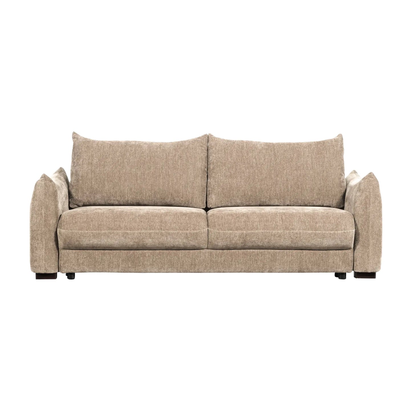 WOOOD Jonne 3-Sits Bäddsoffa Chenille, Natural
