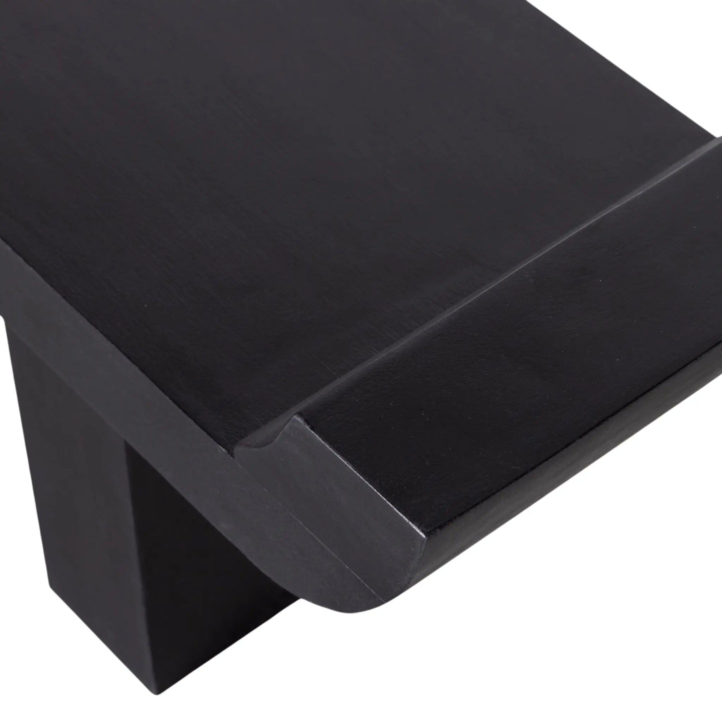 WOOOD Lox Bänk Mangoträ, Black