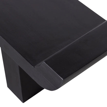 WOOOD Lox Bänk Mangoträ, Black
