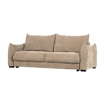 WOOOD Jonne 3-Sits Bäddsoffa Chenille, Natural