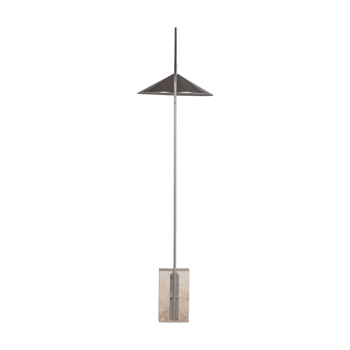 WOOOD Korn Golvlampa I Metall, Chrome