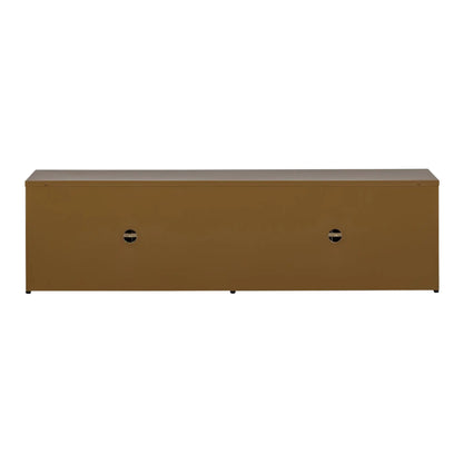 WOOOD Level Tv-Bänk I Metall 44x160 cm, Honey Yellow