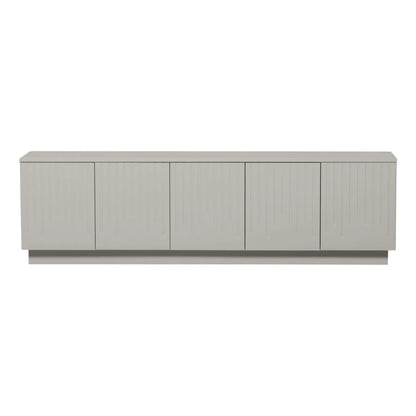 WOOOD Pencil Tv-Bänk I Furu, Mist