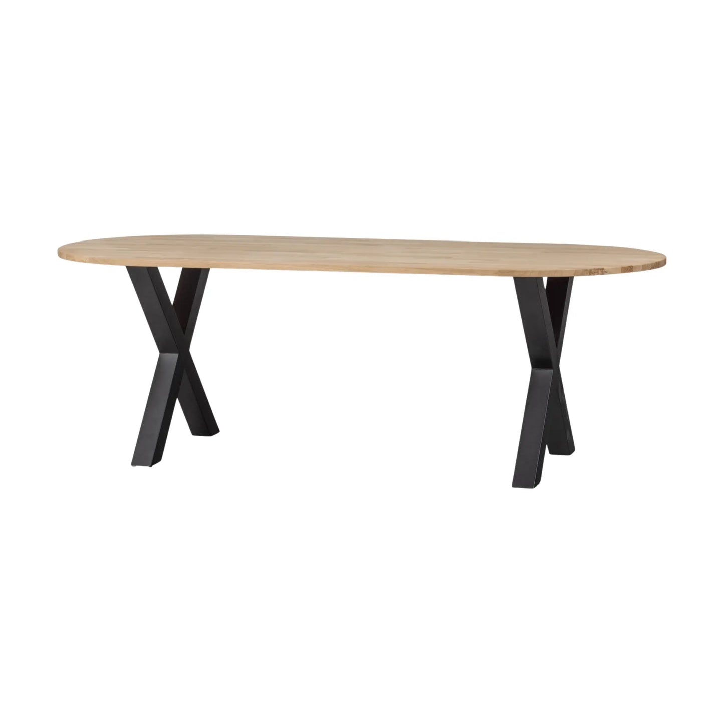 WOOOD Tablo Bord Oval Ek Alkmaar Ben, Natur