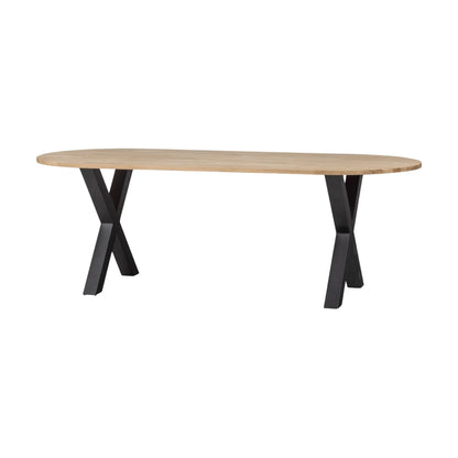 WOOOD Tablo Bord Oval Ek Alkmaar Ben, Natur