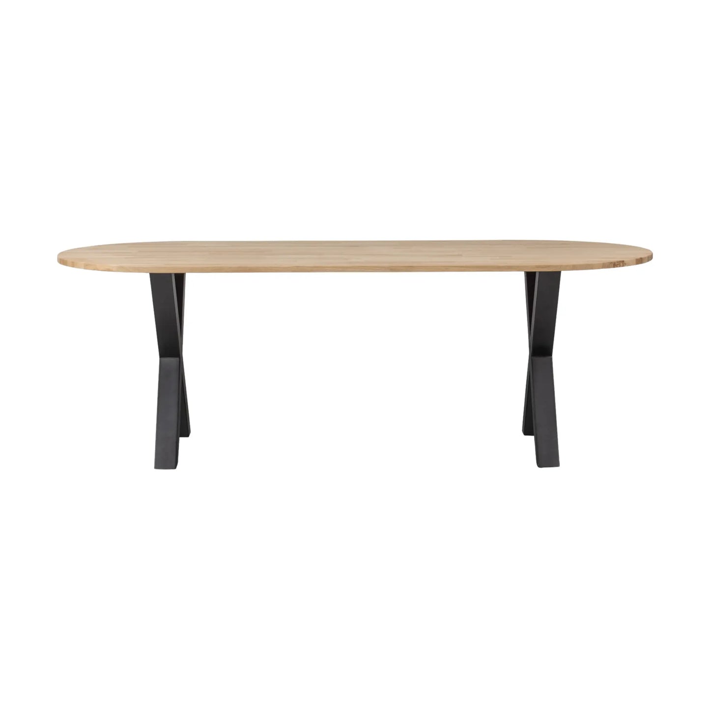 WOOOD Tablo Bord Oval Ek Alkmaar Ben, Natur