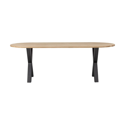 WOOOD Tablo Bord Oval Ek Alkmaar Ben, Natur