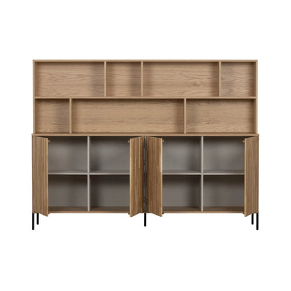 WOOOD New Gravure Väggskåp I Ek, Natur