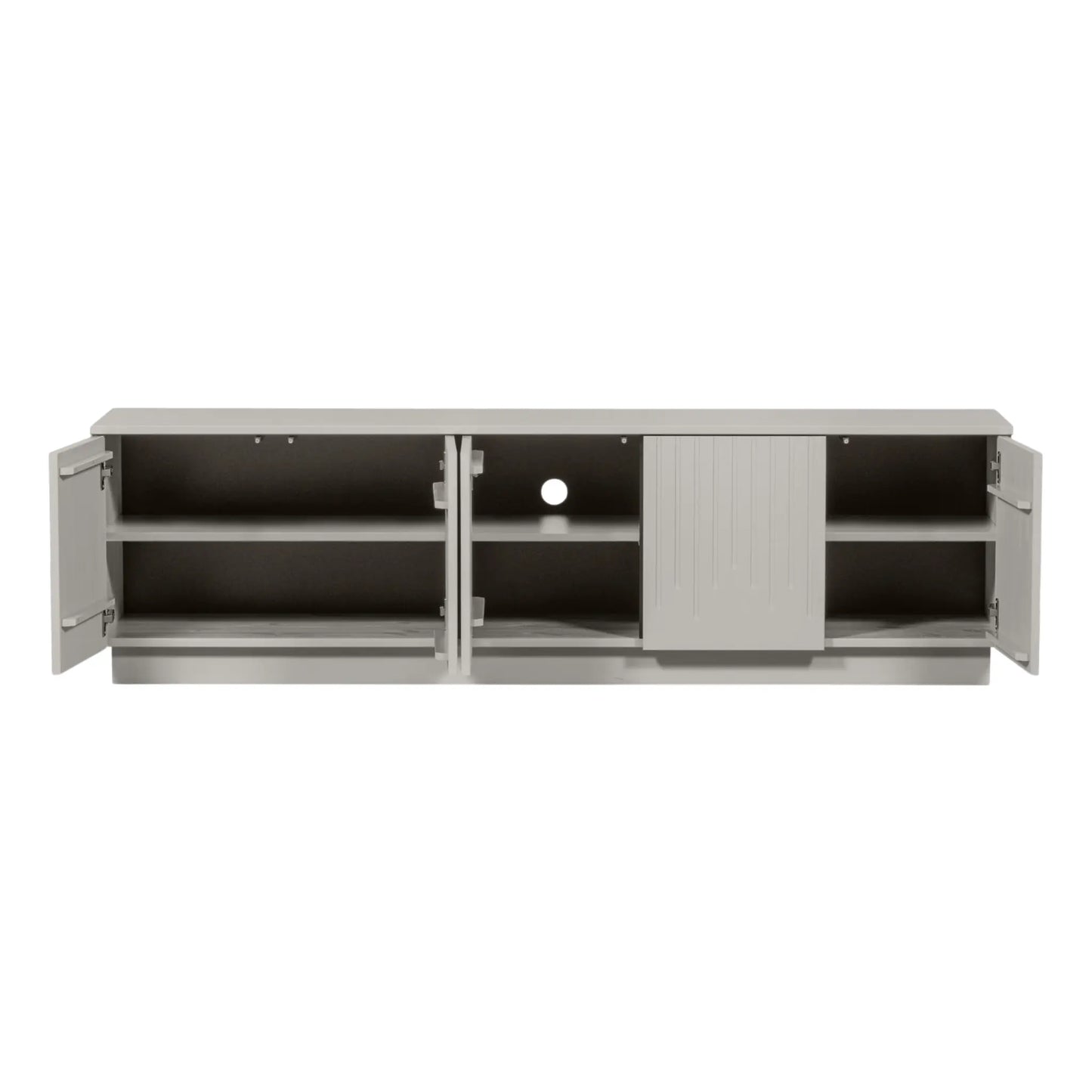 WOOOD Pencil Tv-Bänk I Furu, Mist