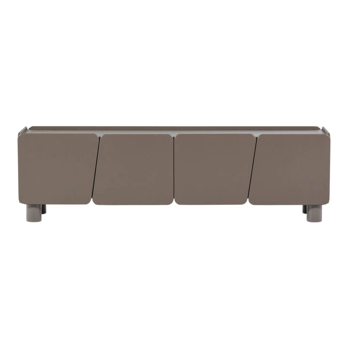 WOOOD Root Tv-Bänk 200 cm I Furu, Truffle Brown