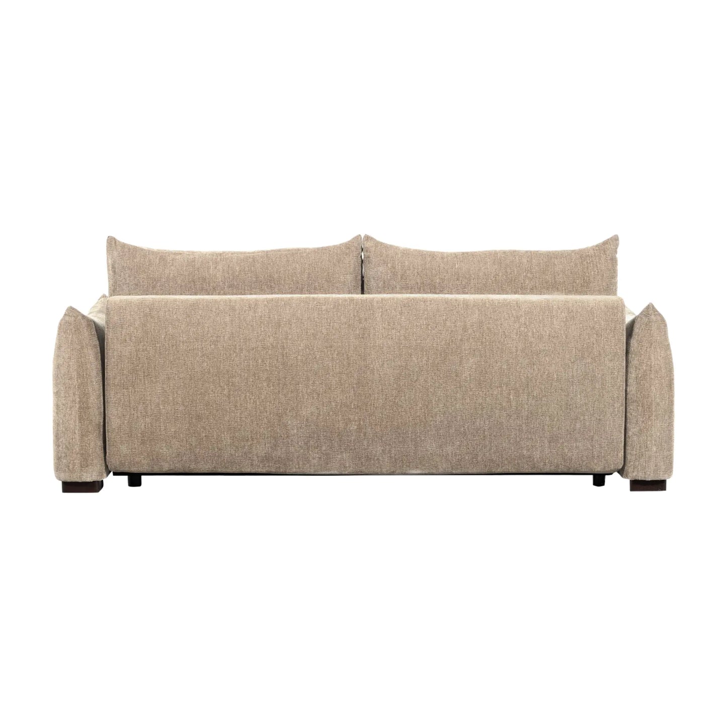 WOOOD Jonne 3-Sits Bäddsoffa Chenille, Natural