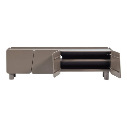WOOOD Root Tv-Bänk 200 cm I Furu, Truffle Brown
