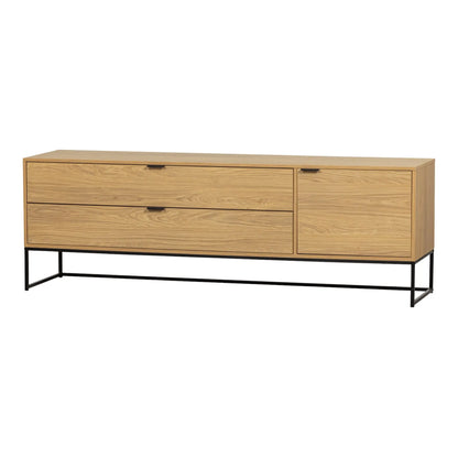 WOOOD Silas Tv-Bänk 180 cm, Oak Decor