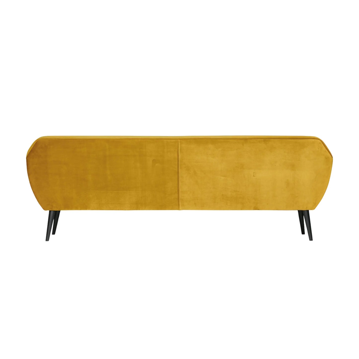 WOOOD Rocco Soffa XL 230 cm Sammet, Ochre Yellow
