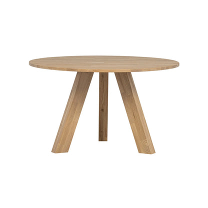 WOOOD Rhonda Matbord Ø129 cm Ek, Natural