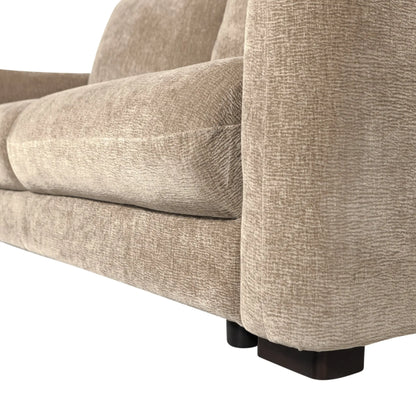 WOOOD Jonne 3-Sits Bäddsoffa Chenille, Natural
