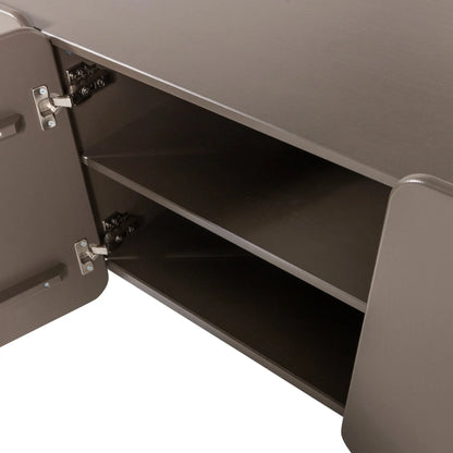 WOOOD Root Tv-Bänk 200 cm I Furu, Truffle Brown
