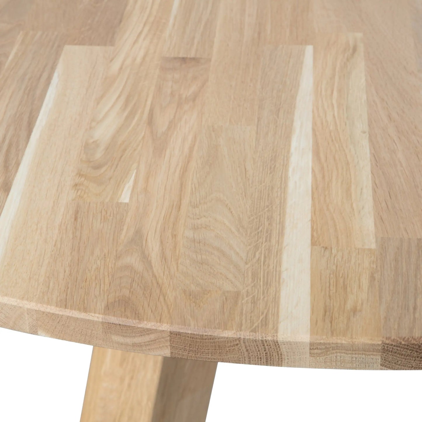 WOOOD Rhonda Matbord Ø129 cm Ek, Natural