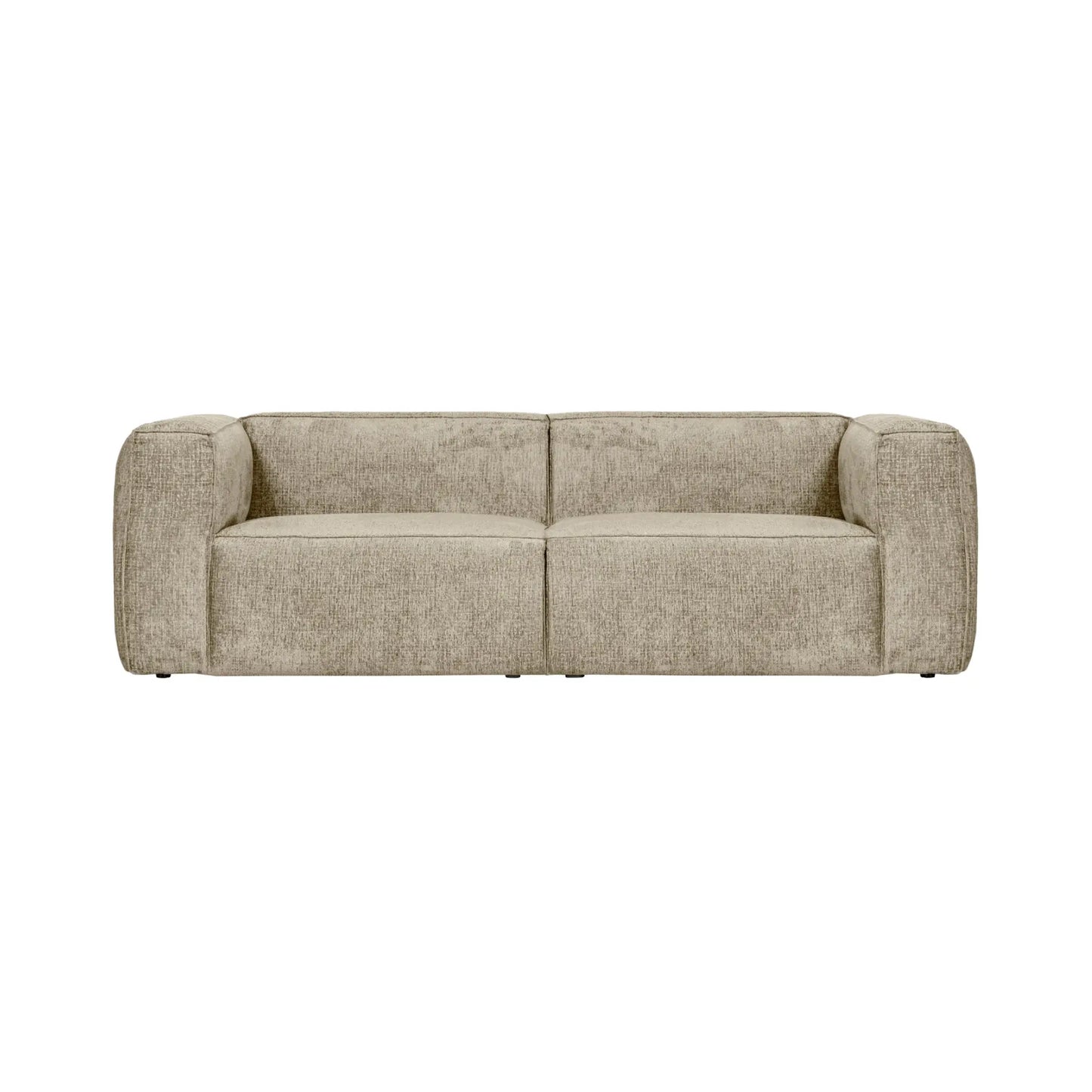 WOOOD Bean 3,5-Sits Soffa Velvet, Buttermilk