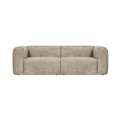 WOOOD Bean 3,5-Sits Soffa Velvet, Buttermilk