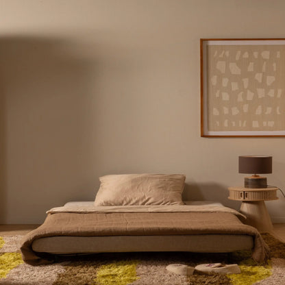 WOOOD Xem Bäddsoffa 1-Person Sammet, Natural