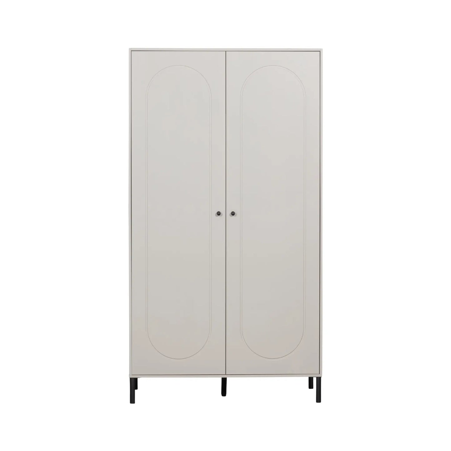 WOOOD Xina Garderob I Furu, Cloud Grey