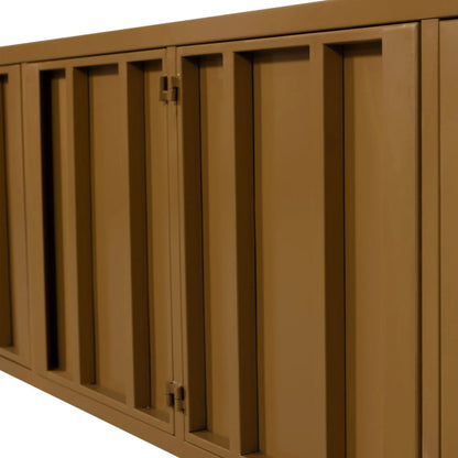WOOOD Level Tv-Bänk I Metall 44x160 cm, Honey Yellow